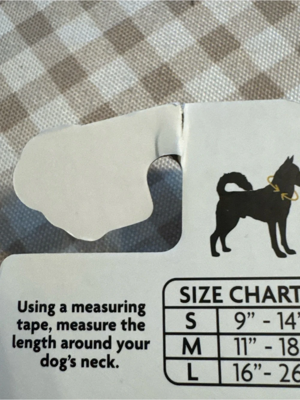 Peanuts Yellow & Black Snoopy Pet Collar
